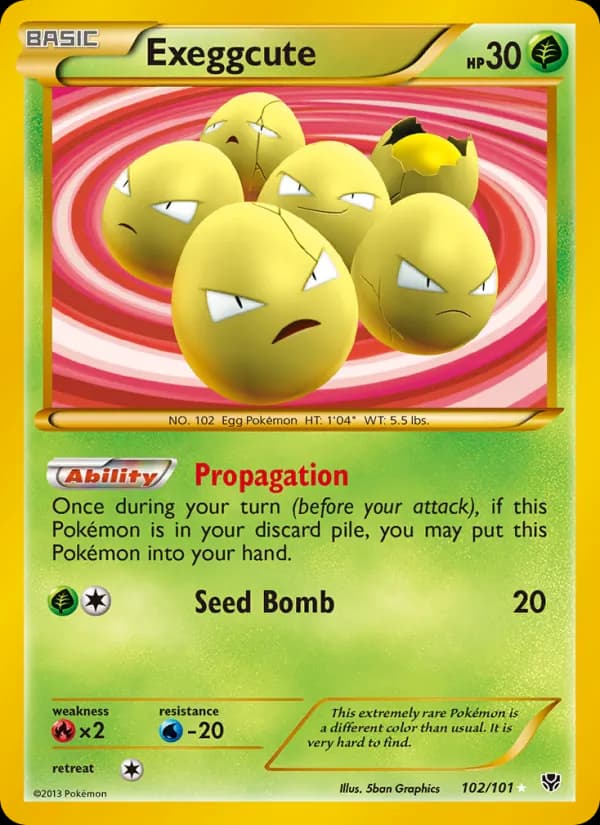 Exeggcute (102 Secret Rare)