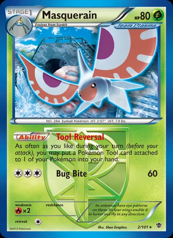 Masquerain (Team Plasma)