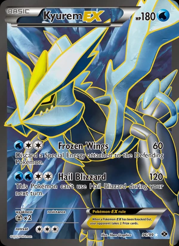 Kyurem EX (96 Full Art)