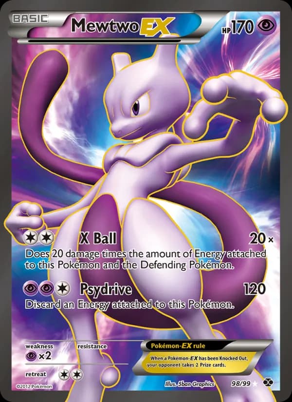 Mewtwo EX (98 Full Art)