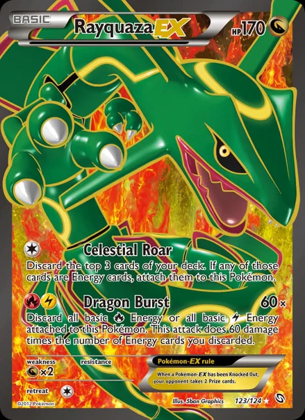 Rayquaza EX (123 Full Art)