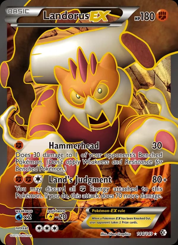 Landorus EX (144 Full Art)