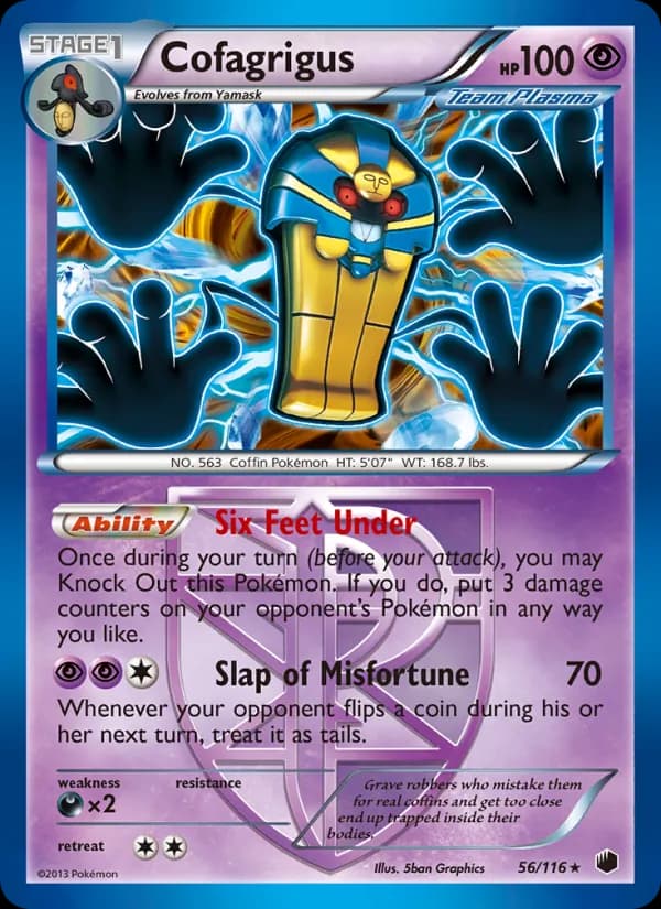 Cofagrigus (Team Plasma) (56)