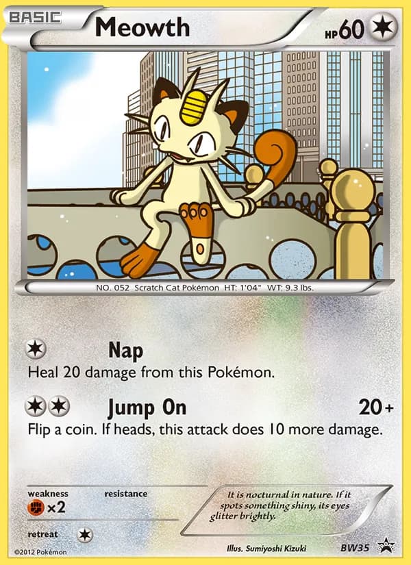 Meowth - BW35