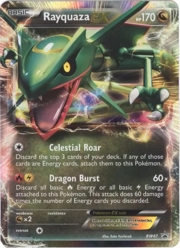 Rayquaza EX -BW47