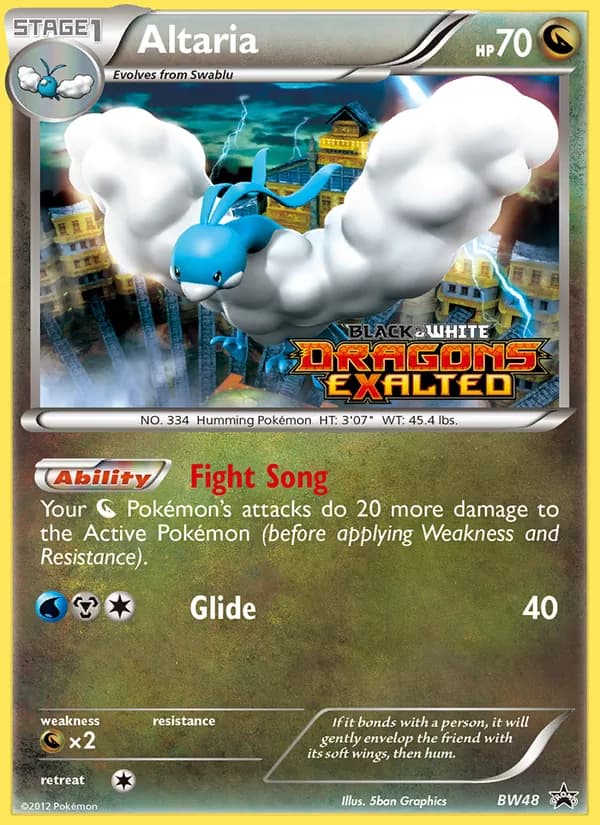 Altaria - BW48 (Prerelease)