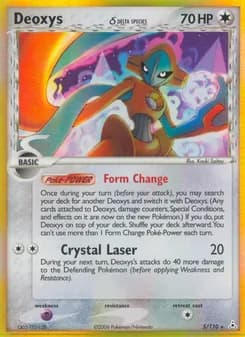 Deoxys (Delta Species - Normal Forme)