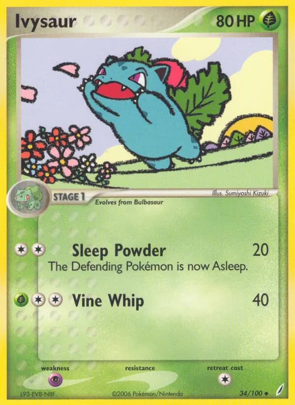 Ivysaur - 034/100