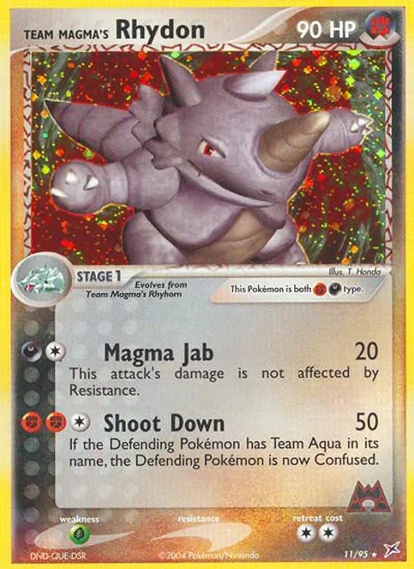 Team Magma's Rhydon - 11/95