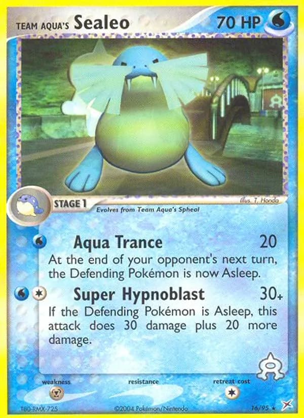 Team Aqua's Sealeo - 16/95