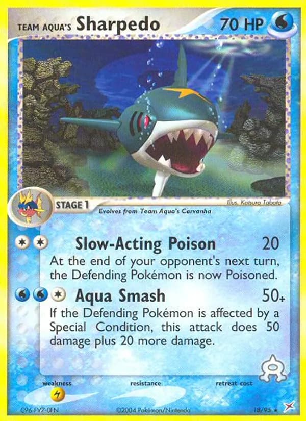 Team Aqua's Sharpedo - 18/95