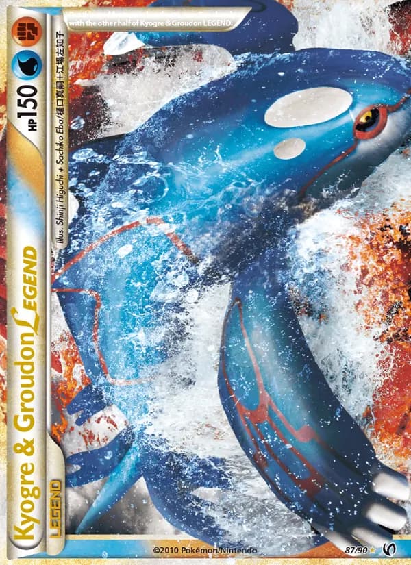 Kyogre & Groudon Legend (Top)