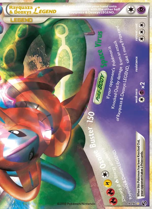 Rayquaza & Deoxys Legend (Bottom)