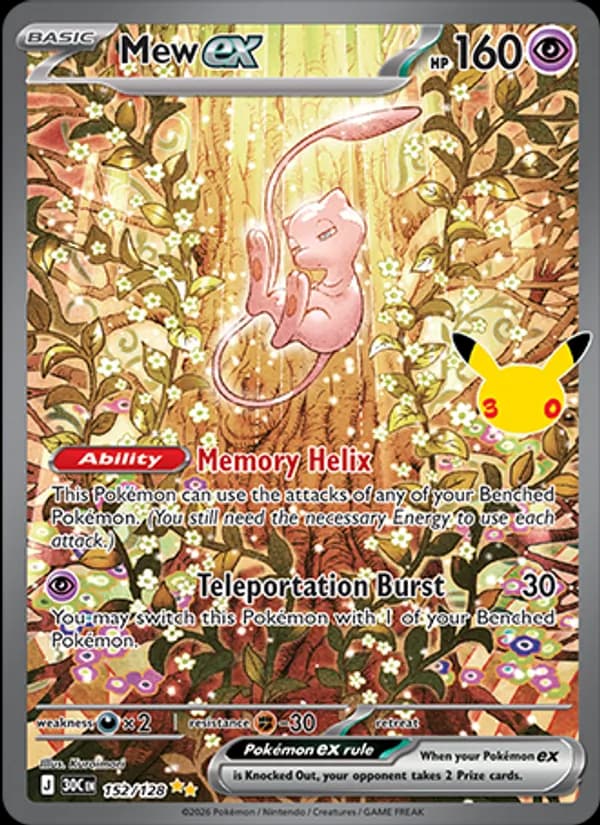 Mew ex #152/128
