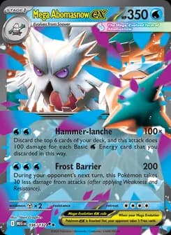 Mega Abomasnow ex - 036/132