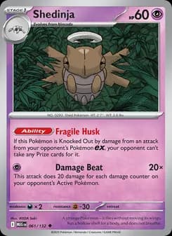 Shedinja - 061/132