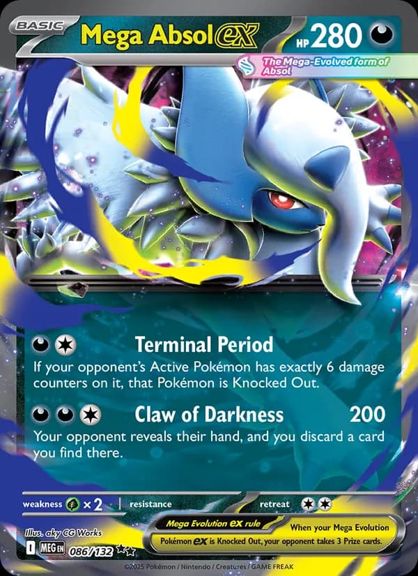 Mega Absol ex - 086/132