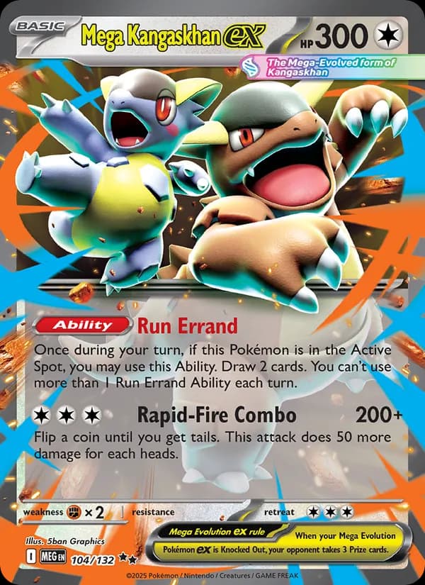 Mega Kangaskhan ex - 104/132