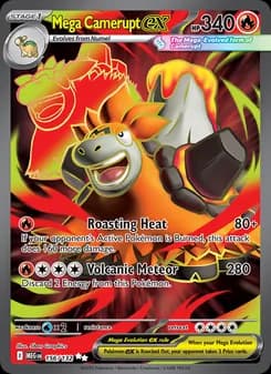 Mega Camerupt ex - 156/132