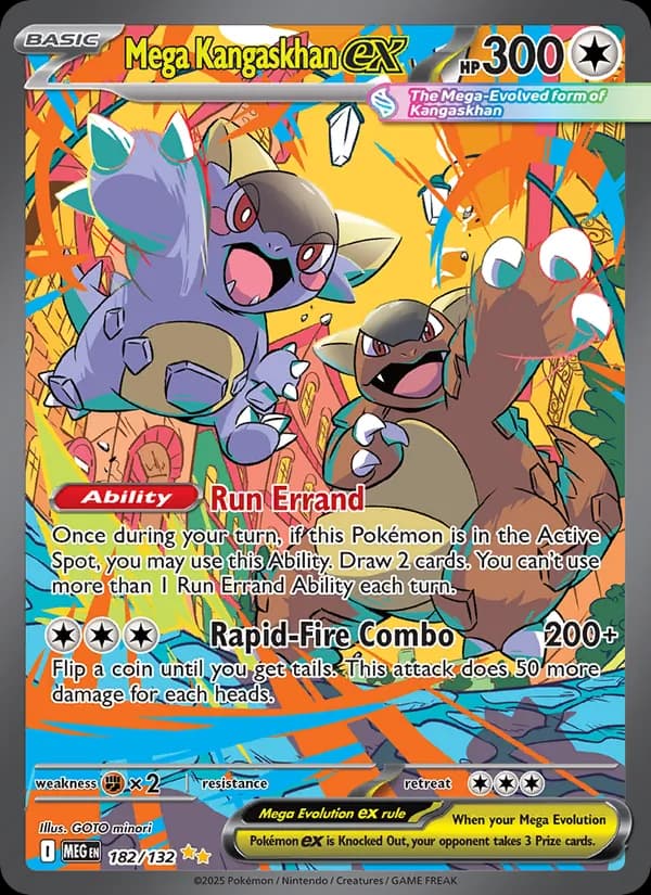 Mega Kangaskhan ex - 182/132