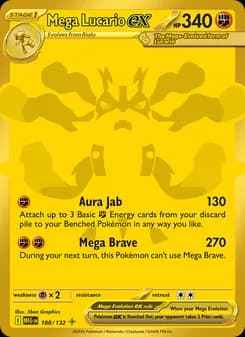 Mega Lucario ex - 188/132