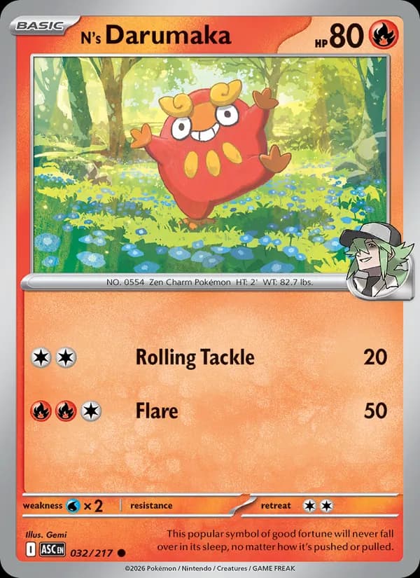 N's Darumaka