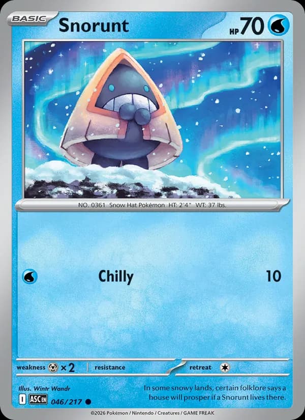 Snorunt - 046/217 (Energy Symbol Pattern)