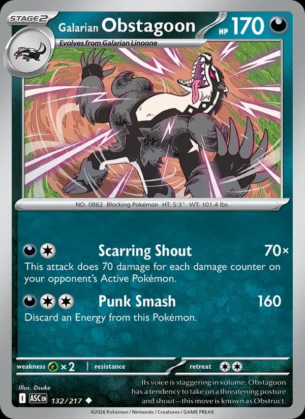 Galarian Obstagoon