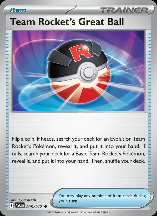 Team Rocket's Great Ball