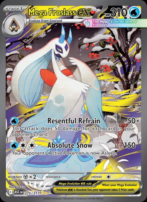 Mega Froslass ex - 275/217