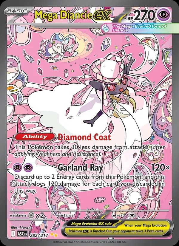 Mega Diancie ex - 282/217