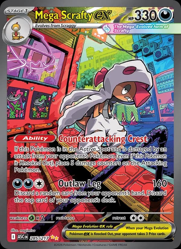 Mega Scrafty ex - 285/217