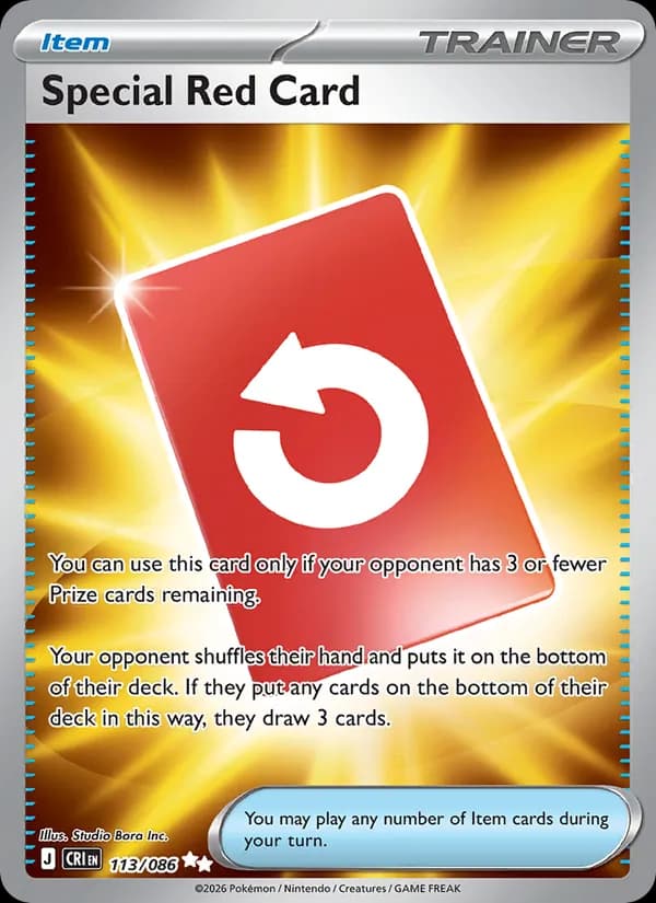 Special Red Card - 113/086