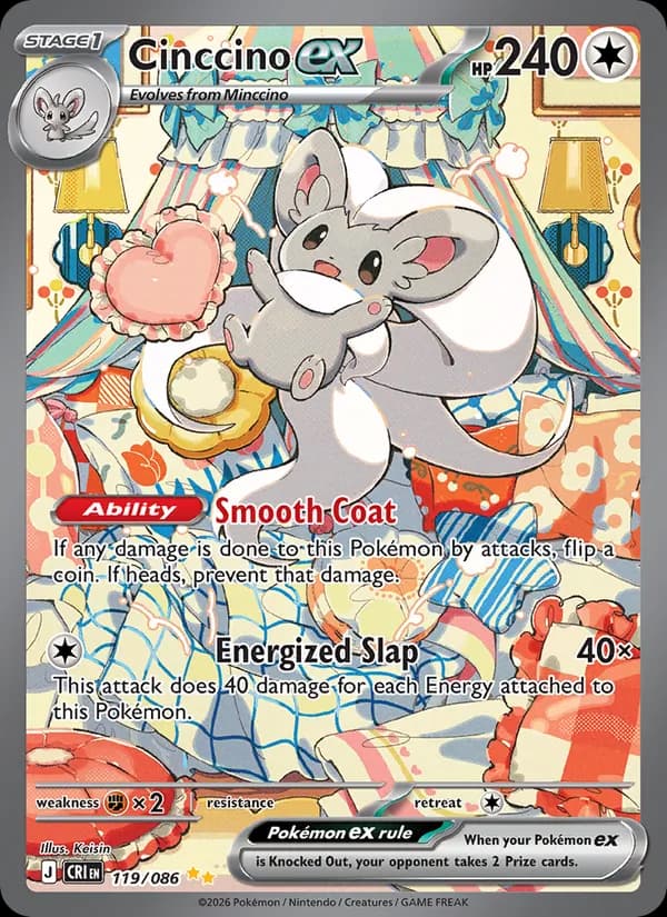 Cinccino ex #119/086