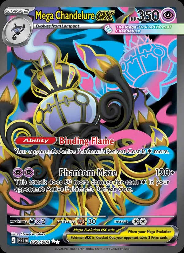 Mega Chandelure ex - 099/084