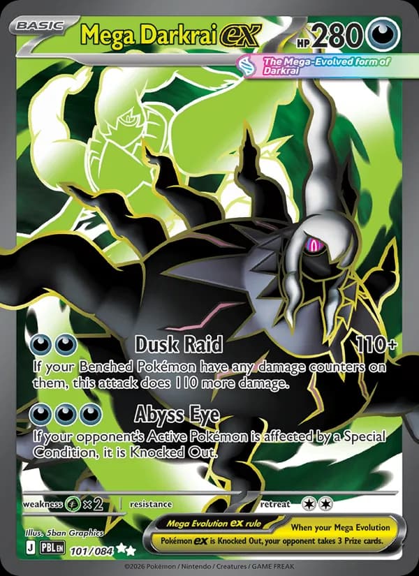 Mega Darkrai ex - 101/084