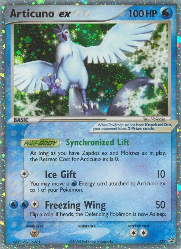 Articuno ex - 032 (EX Collector's Window Tins)