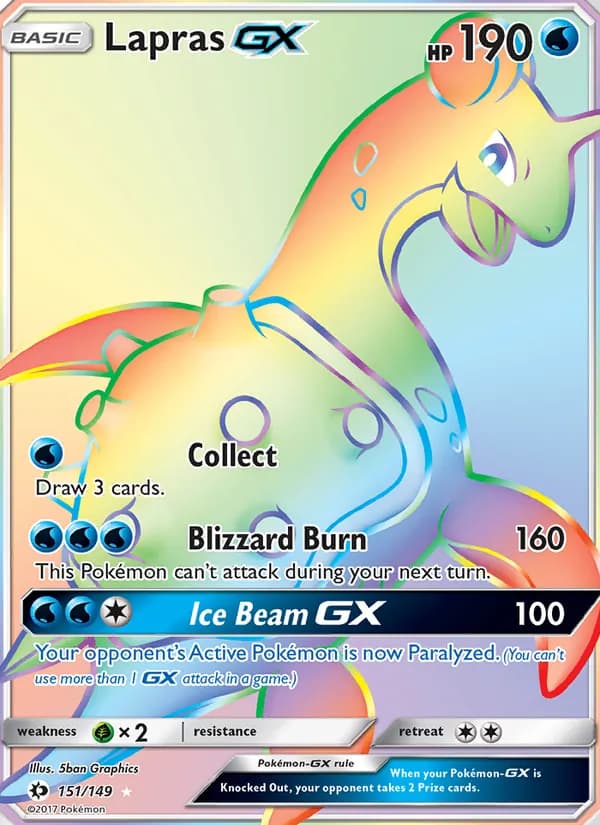 Lapras GX (Secret)