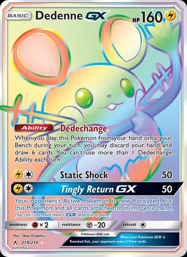 Dedenne GX (Secret)