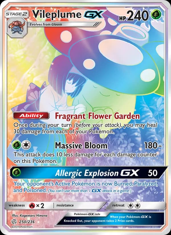 Vileplume GX