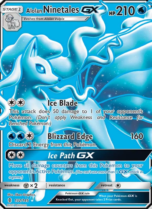 Alolan Ninetales GX (Full Art)