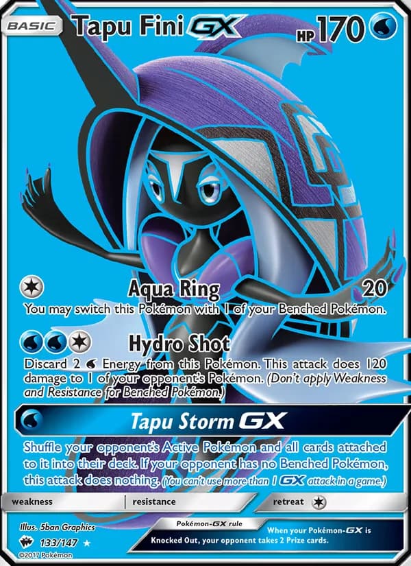 Tapu Fini GX (Full Art)