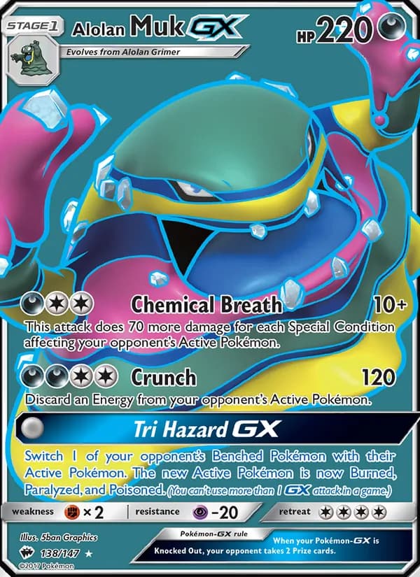 Alolan Muk GX (Full Art)