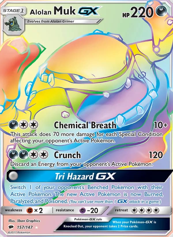 Alolan Muk GX (Secret)