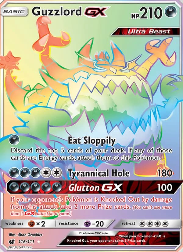 Guzzlord GX (Secret)