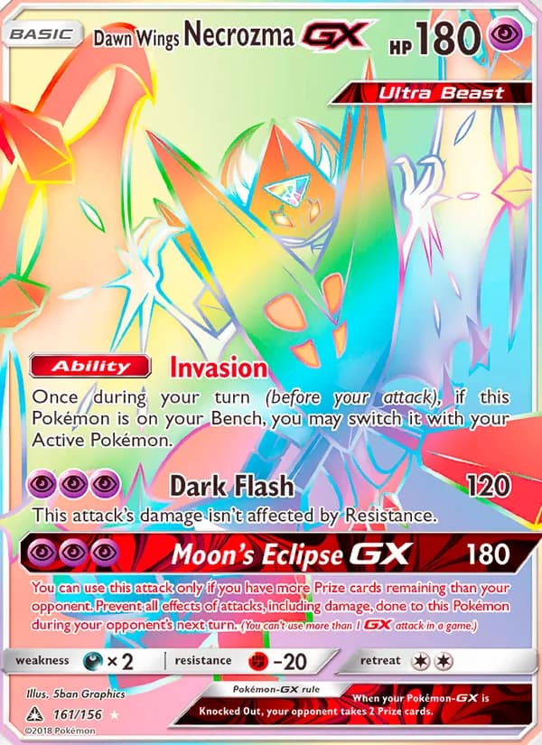 Dawn Wings Necrozma GX (Secret Rare)