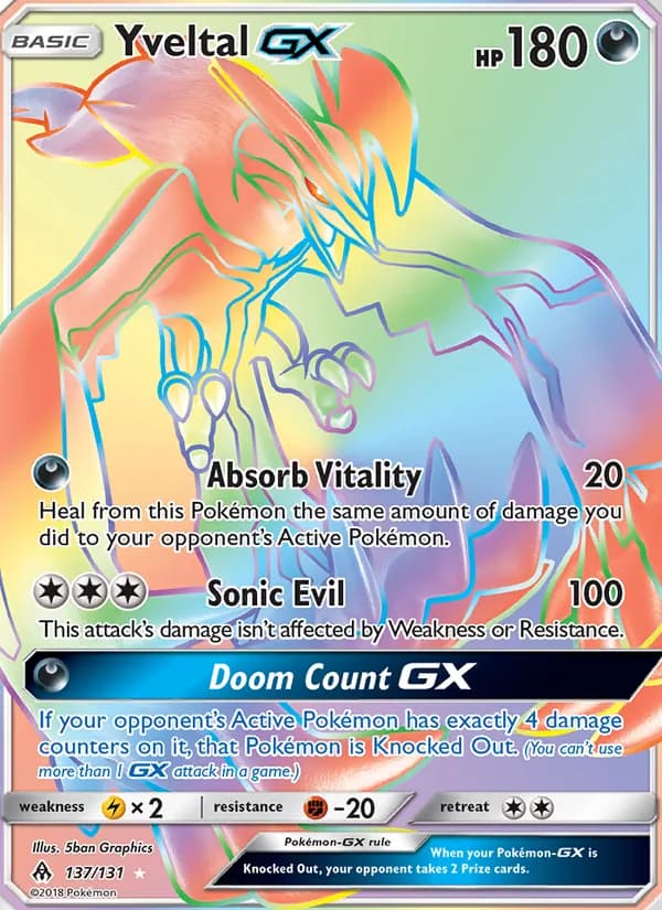 Yveltal GX (Secret)