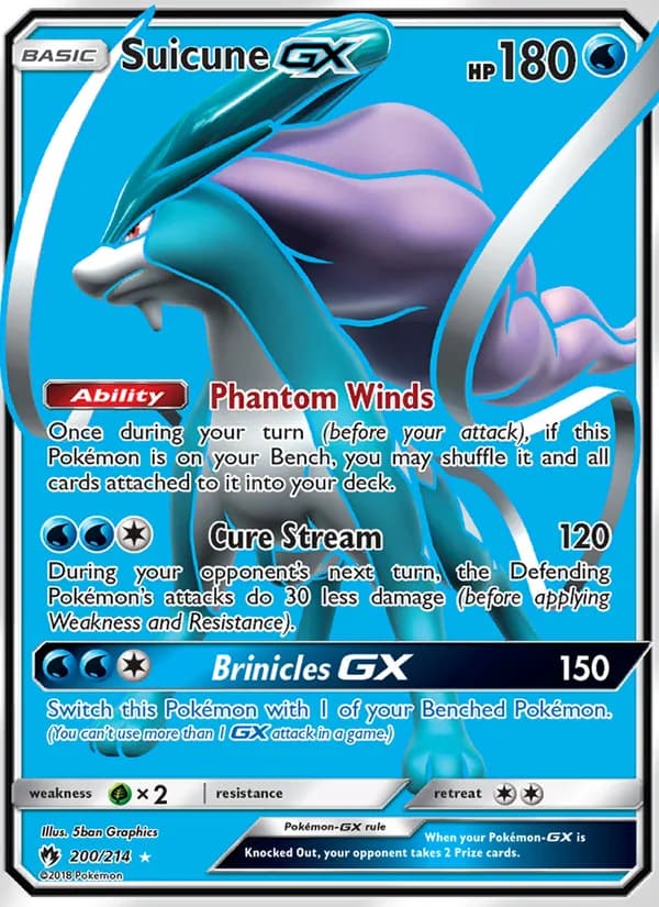 Suicune GX (Full Art)