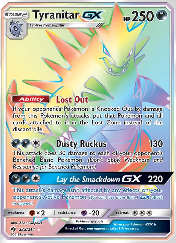 Tyranitar GX (Secret)
