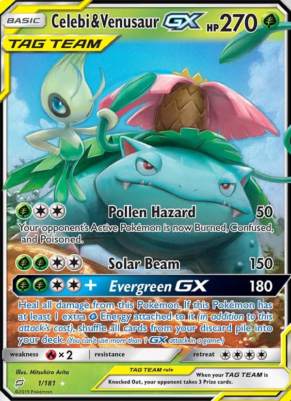 Celebi & Venusaur GX